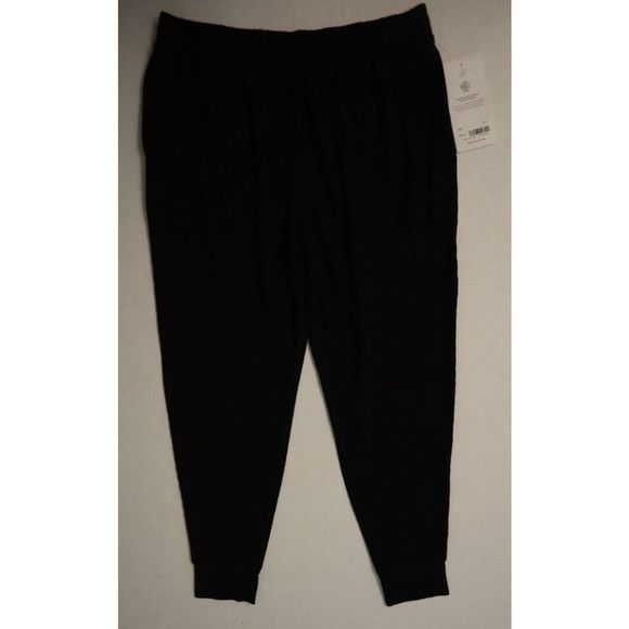ATHLETA 983111002 Women's Sz Small Black Wind Down Sleep Jogger Pants $54 - Picture 1 of 9